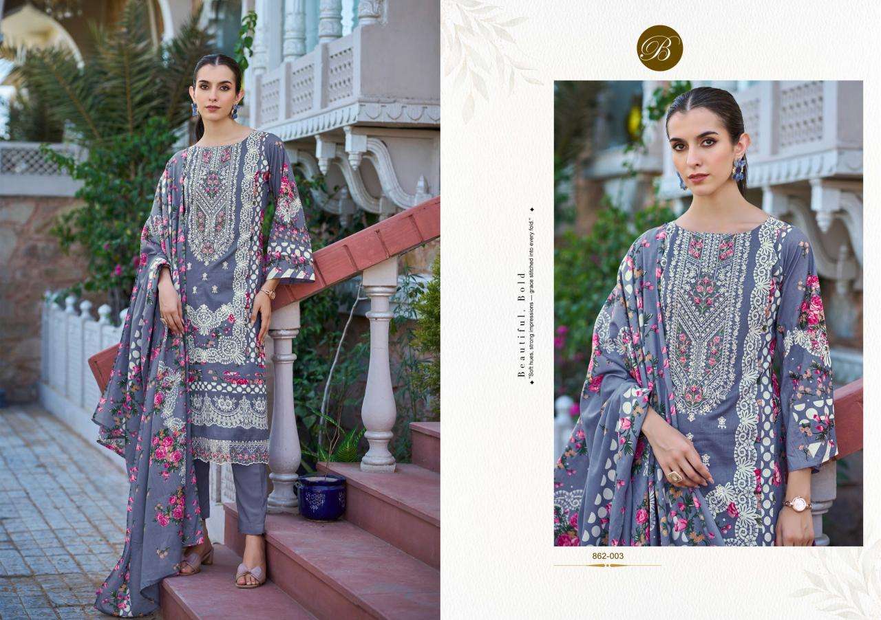 Belliza designer studio almarina vol 4 Dress materials wholesale prices in Mumbai