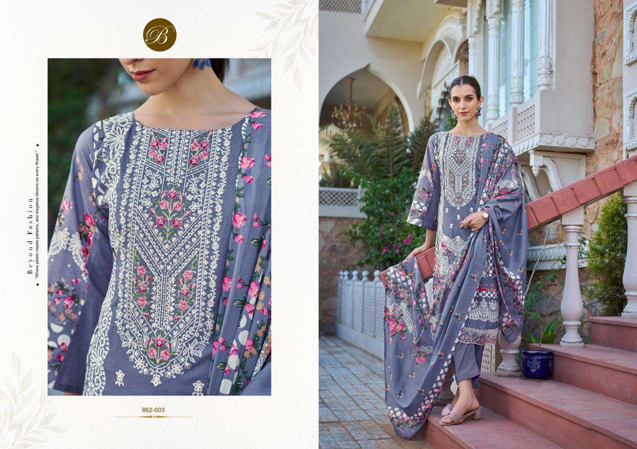 Belliza designer studio almarina vol 4 Dress materials wholesale prices in Mumbai
