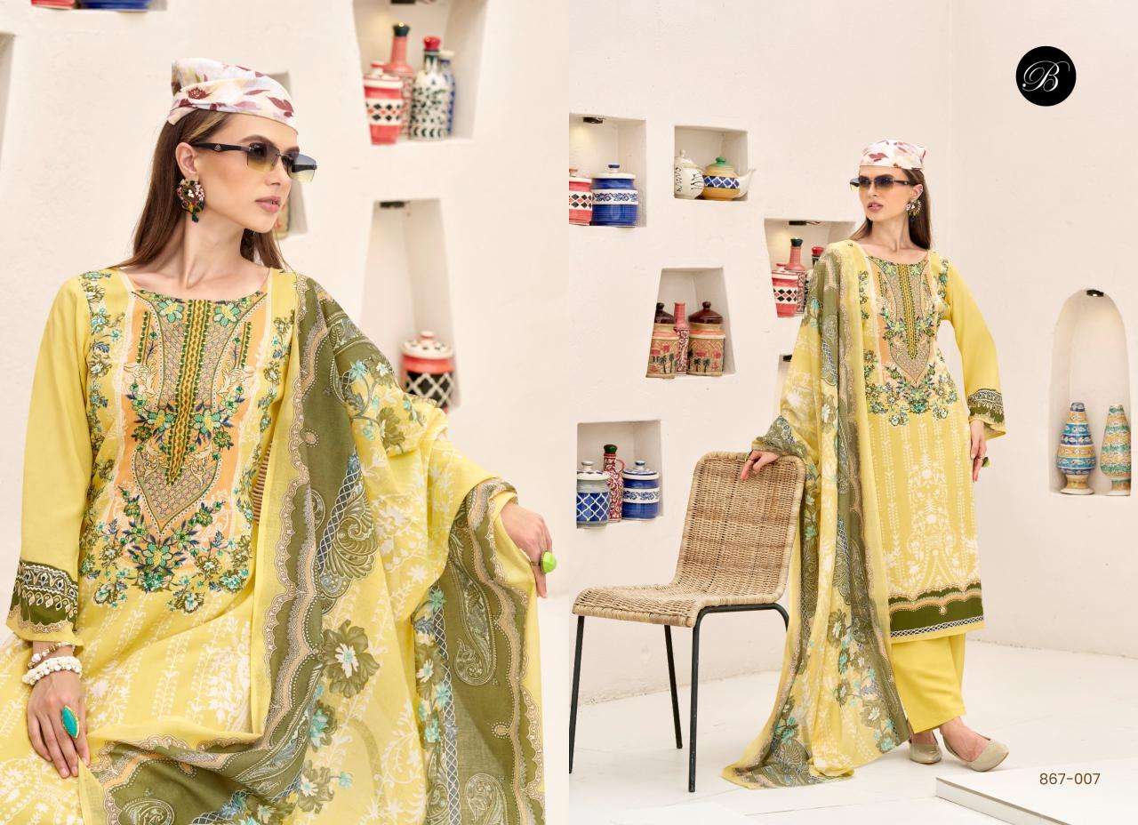 Belliza designer studio riwayat vol 12 Indian dress materials wholesale