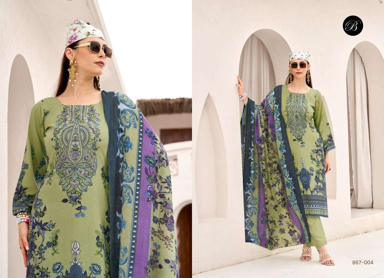 Belliza designer studio riwayat vol 12 Indian dress materials wholesale