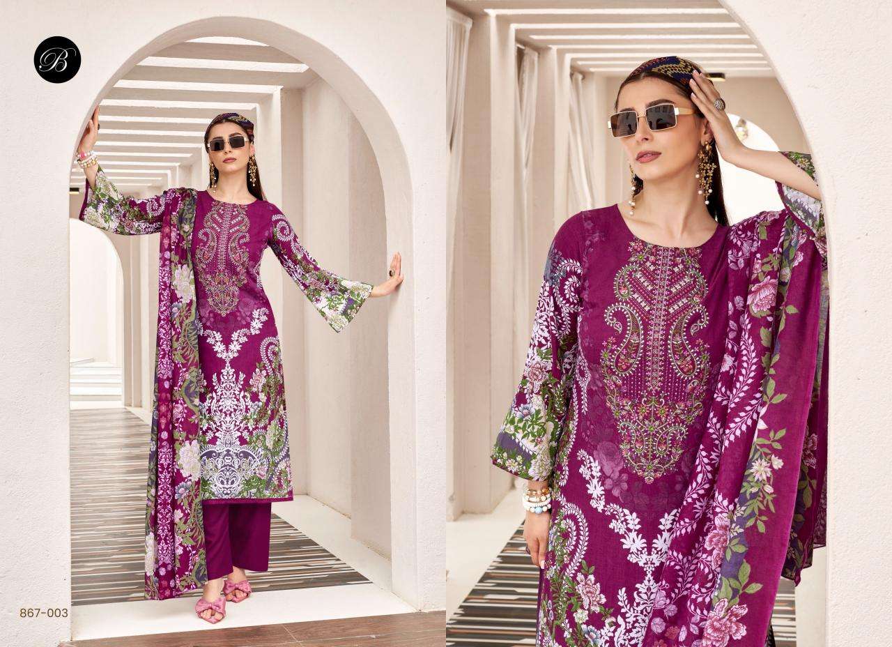 Belliza designer studio riwayat vol 12 Indian dress materials wholesale