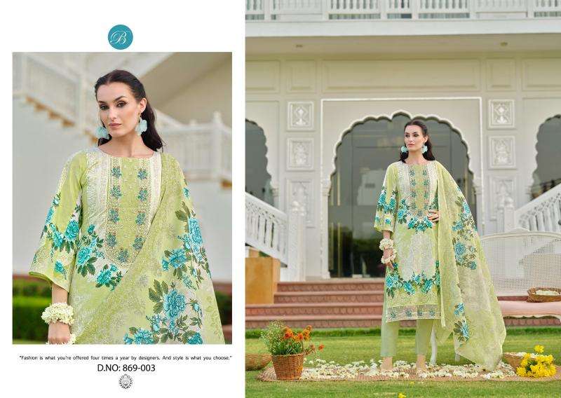 Belliza designer studio yasmin vol 2 Indian dress materials online