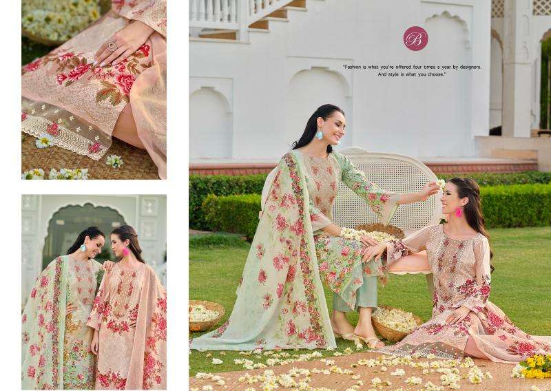 Belliza designer studio yasmin vol 2 Indian dress materials online