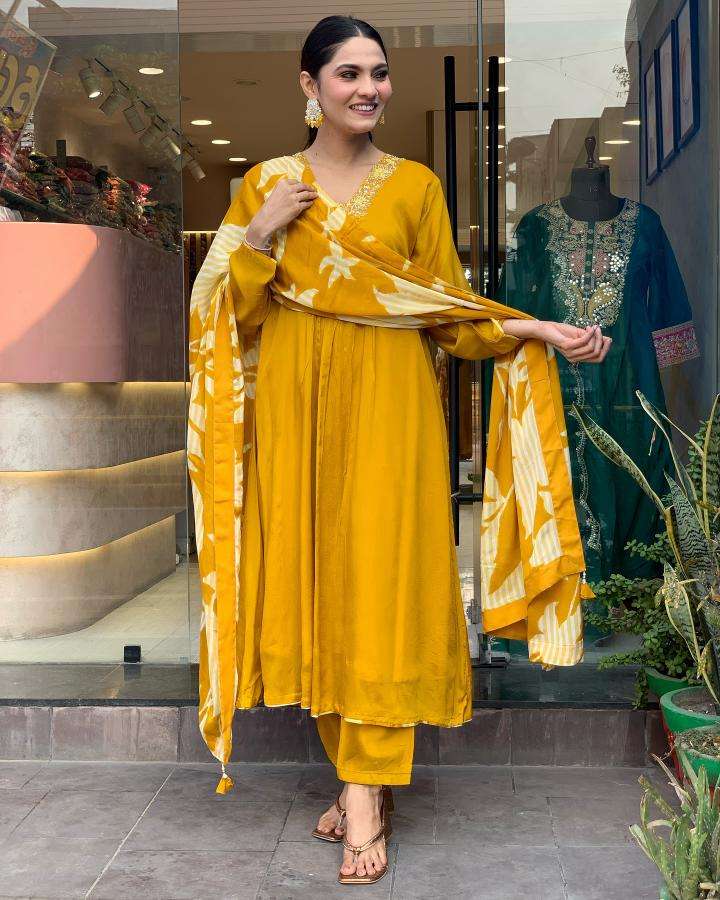 Bitto ramika chinon silk Indian kurtis wholesale