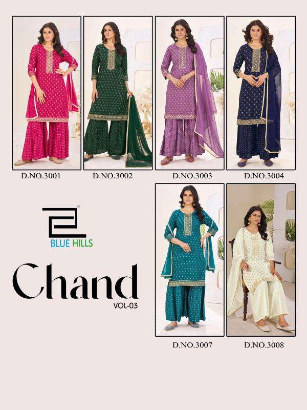 Blue hills chand vol 3 indian kurti for woman