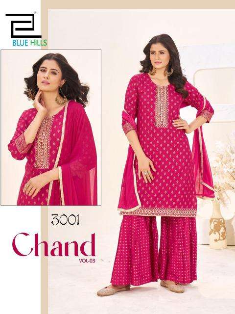 Blue hills chand vol 3 indian kurti for woman