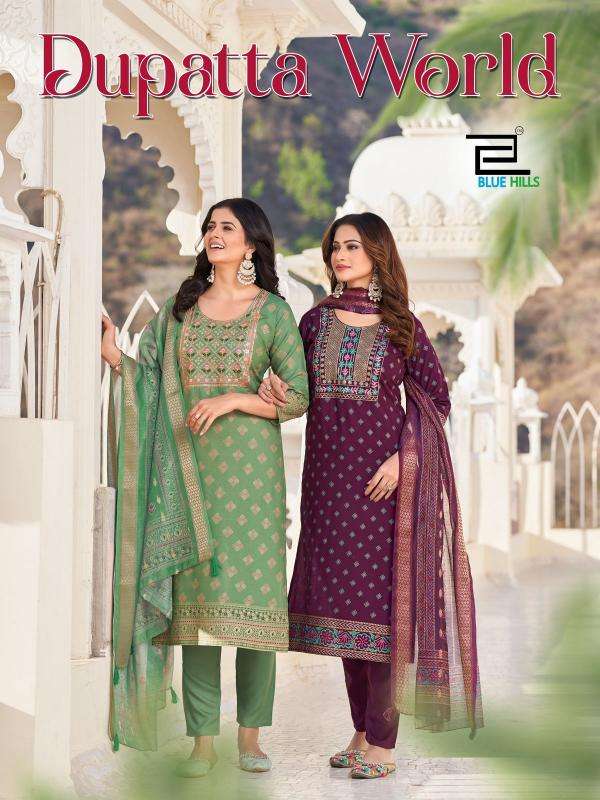 Blue hills dupatta world kurtis indian wear