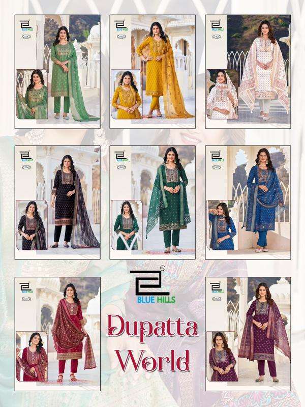 Blue hills dupatta world kurtis indian wear