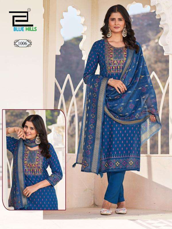 Blue hills dupatta world kurtis indian wear