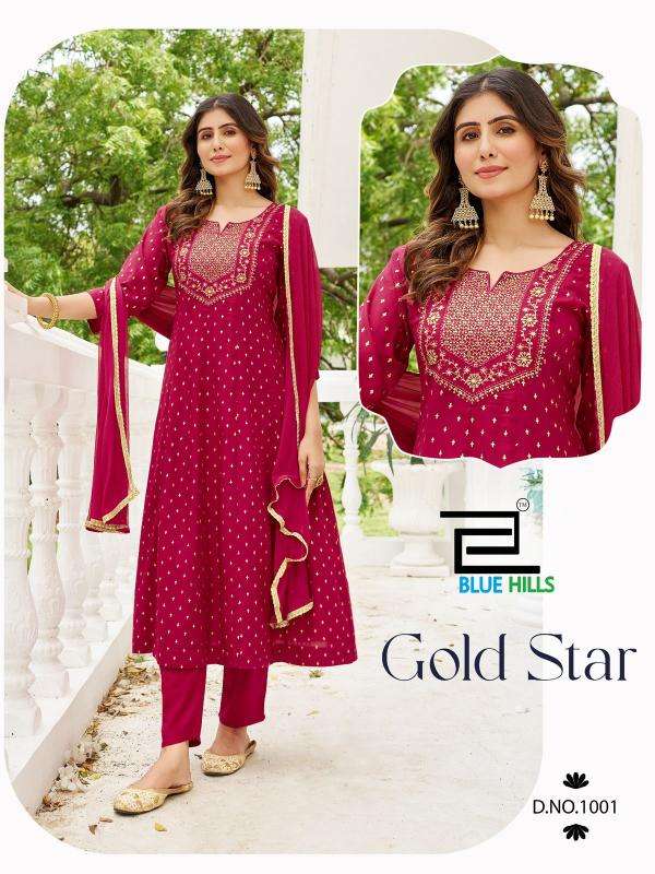 Blue hills gold star Wholesale Kurti dealer