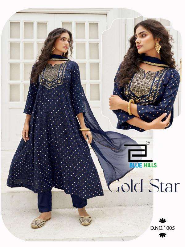 Blue hills gold star Wholesale Kurti dealer