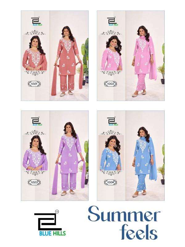 Blue hills summer feels indian kurti usa
