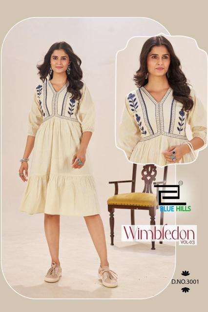 Blue hills wimbledon 3 wholesale kurti manufacturers