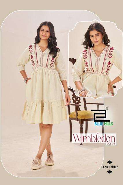 Blue hills wimbledon 3 wholesale kurti manufacturers