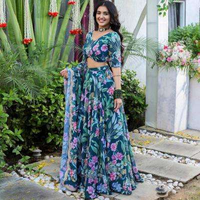 Botnical 01 Fancy Printed Mumbai lehenga choli market