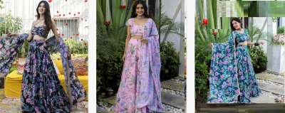 Botnical 01 Fancy Printed Mumbai lehenga choli market