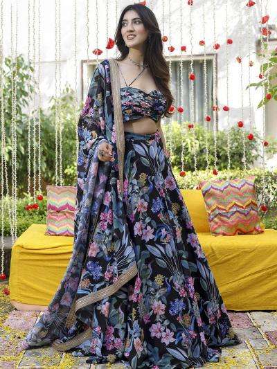 Botnical 01 Fancy Printed Mumbai lehenga choli market