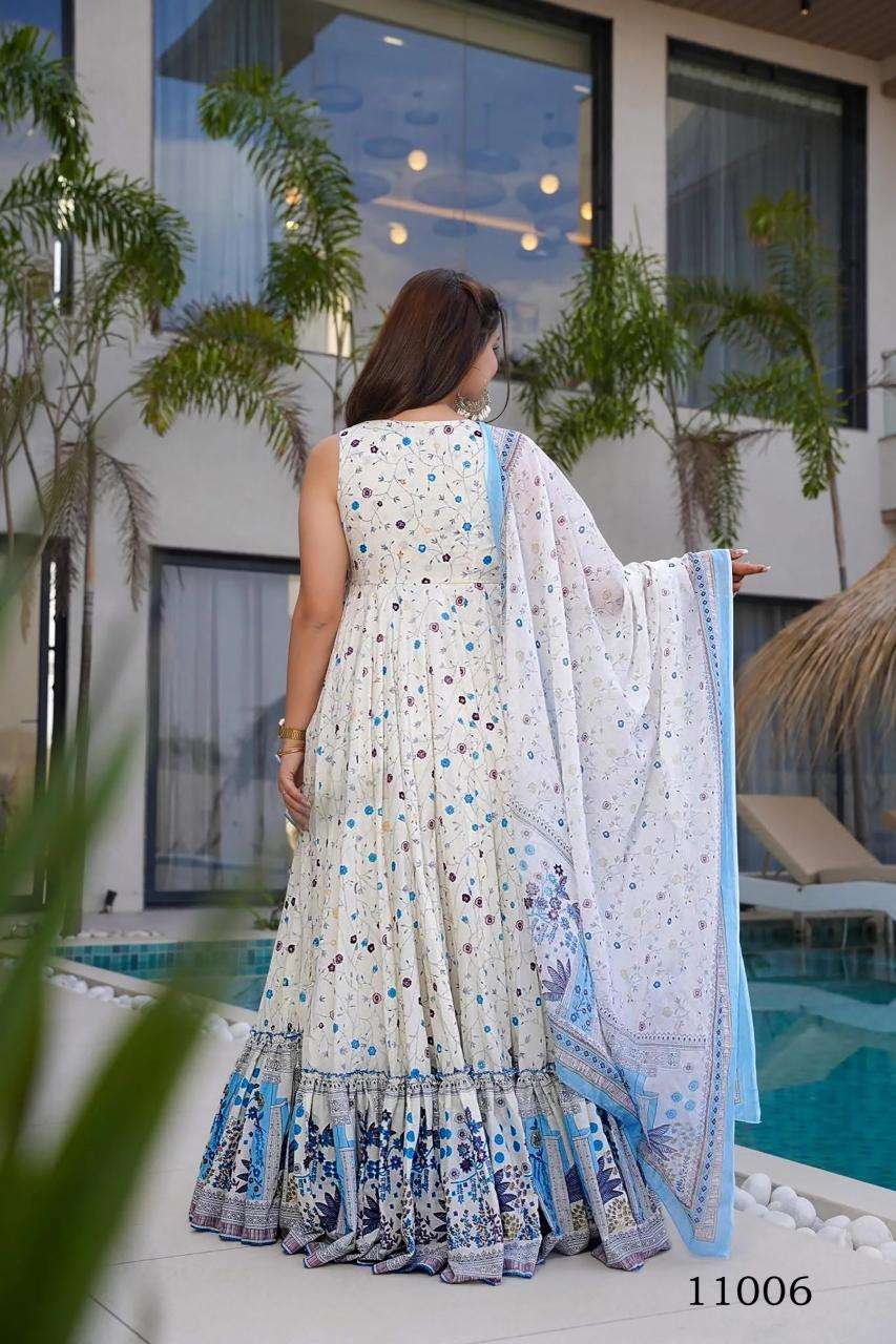 Clora vol 11 Gown Wholesale kurti exporters in India