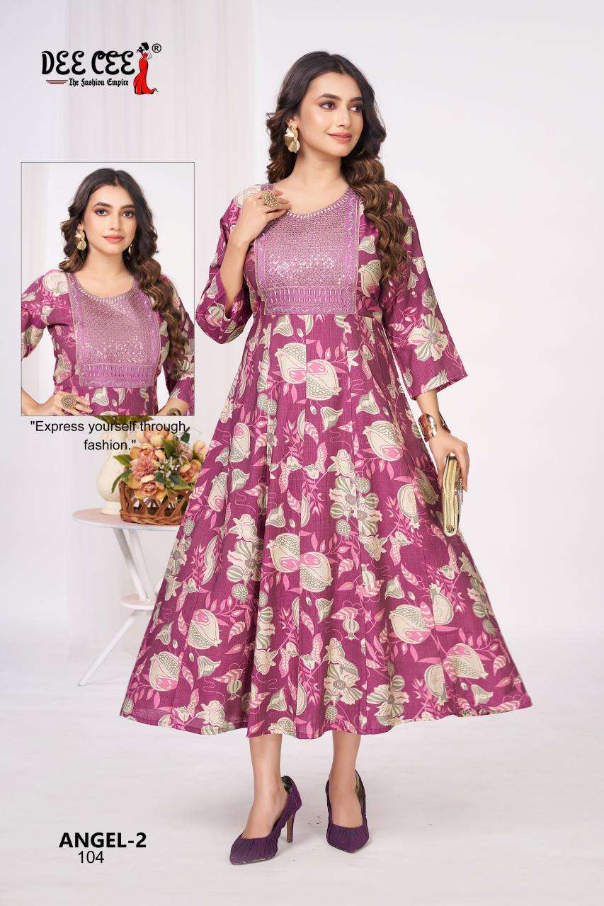 Deecee angel 2 Wholesale Kurtis in Ahmedabad