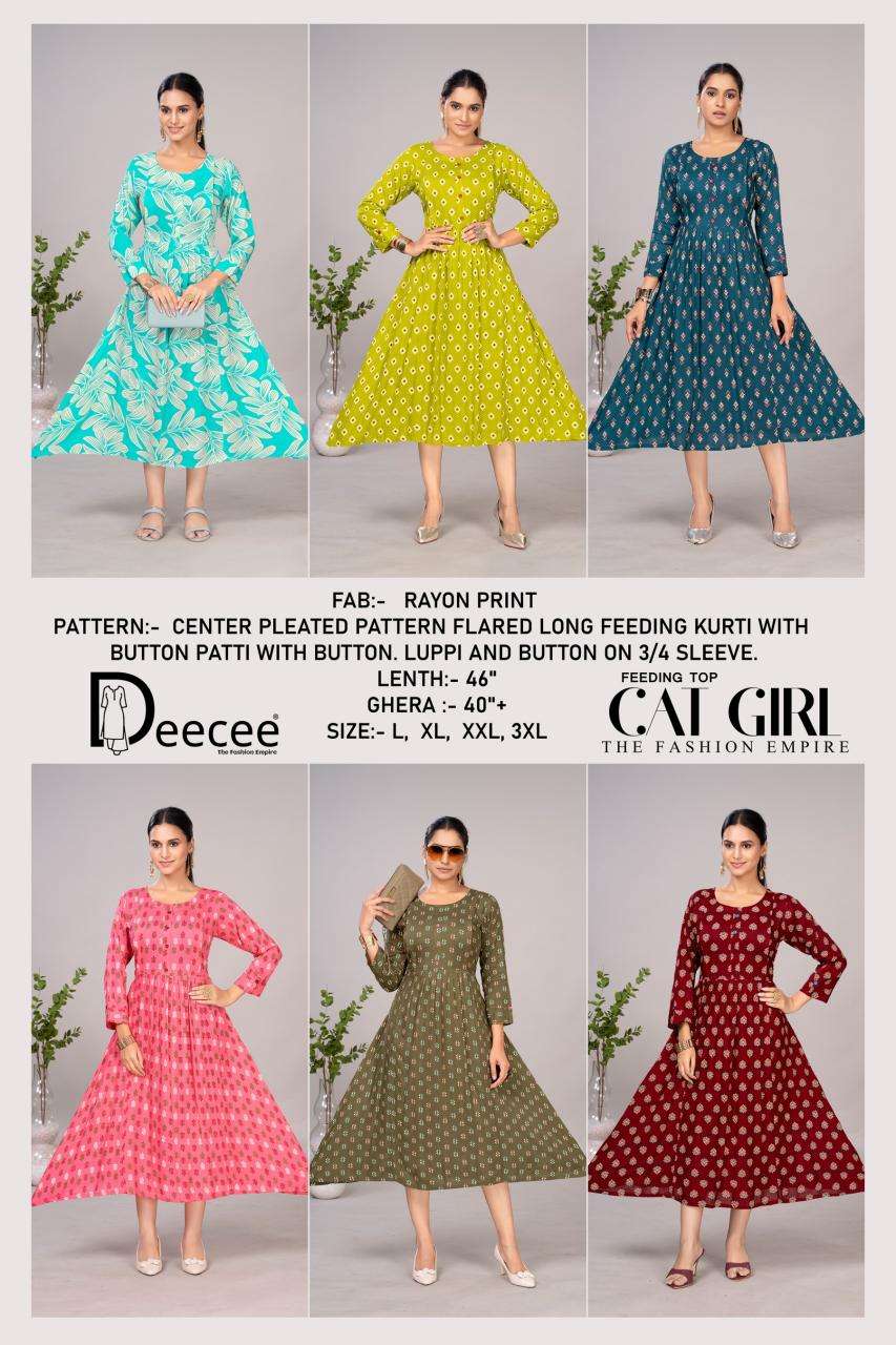 Deecee cat girl Kurti manufacturers in India
