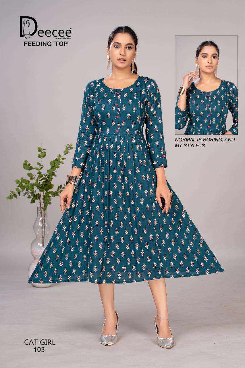 Deecee cat girl Kurti manufacturers in India
