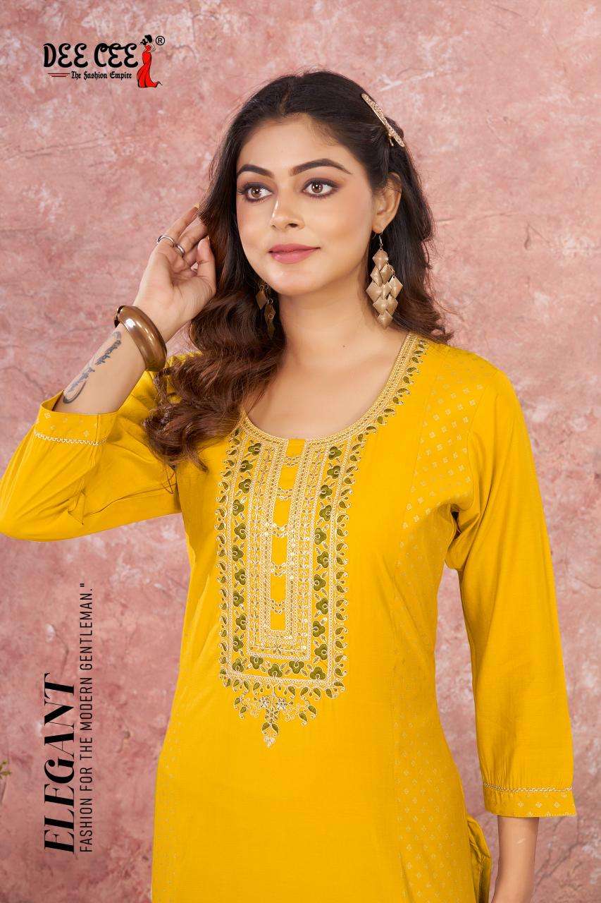 Deecee eesha Printed kurti suppliers