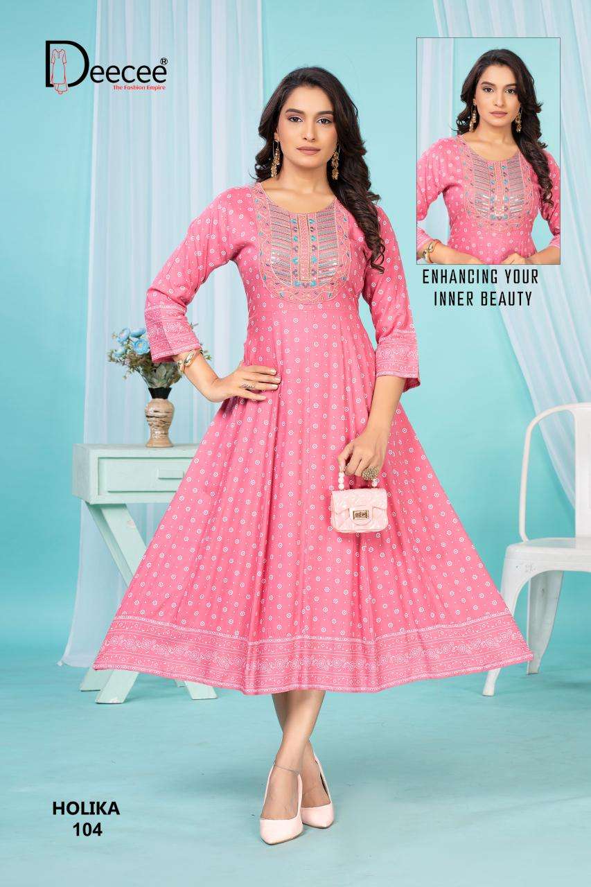 Deecee holika Affordable wholesale kurtis