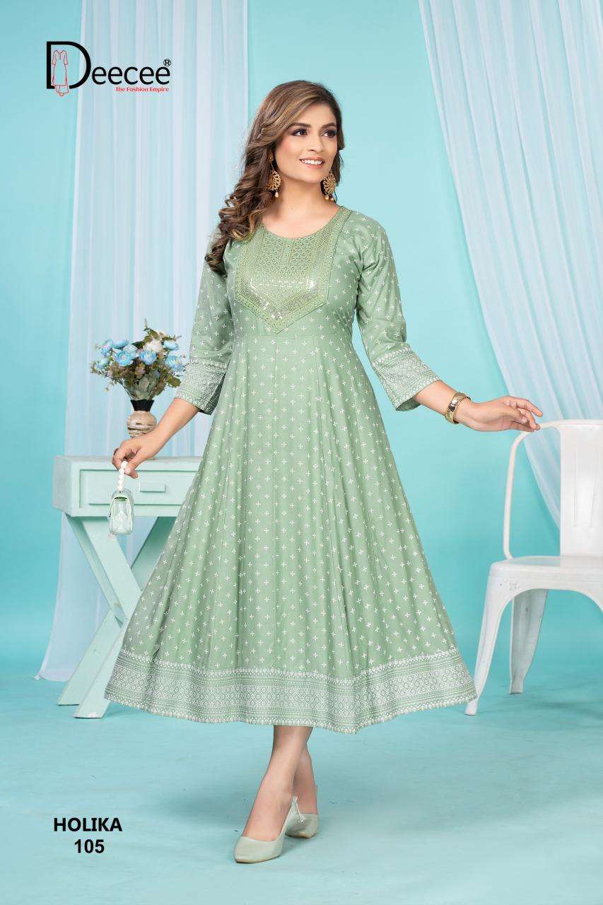 Deecee holika Affordable wholesale kurtis