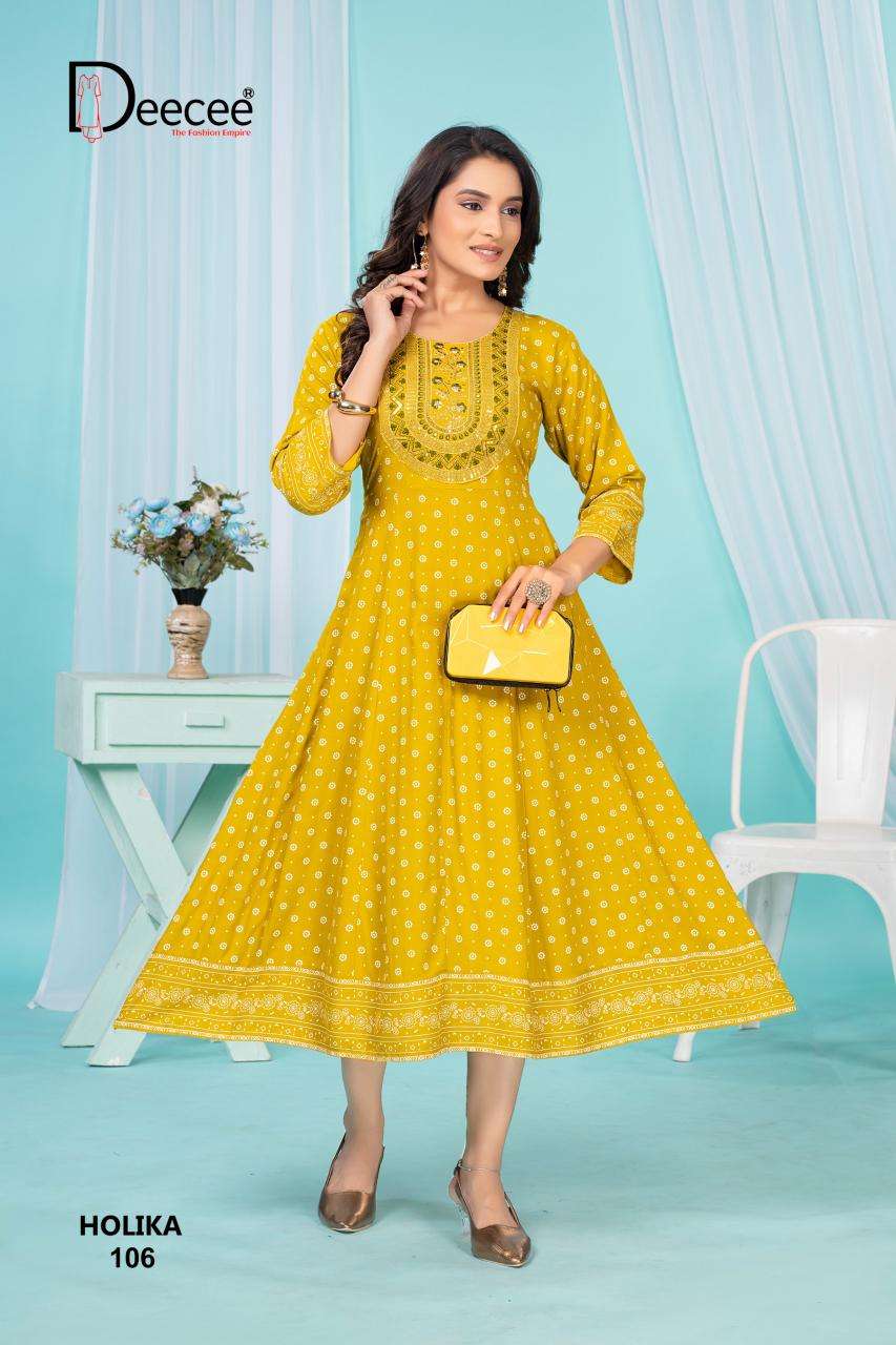 Deecee holika Affordable wholesale kurtis