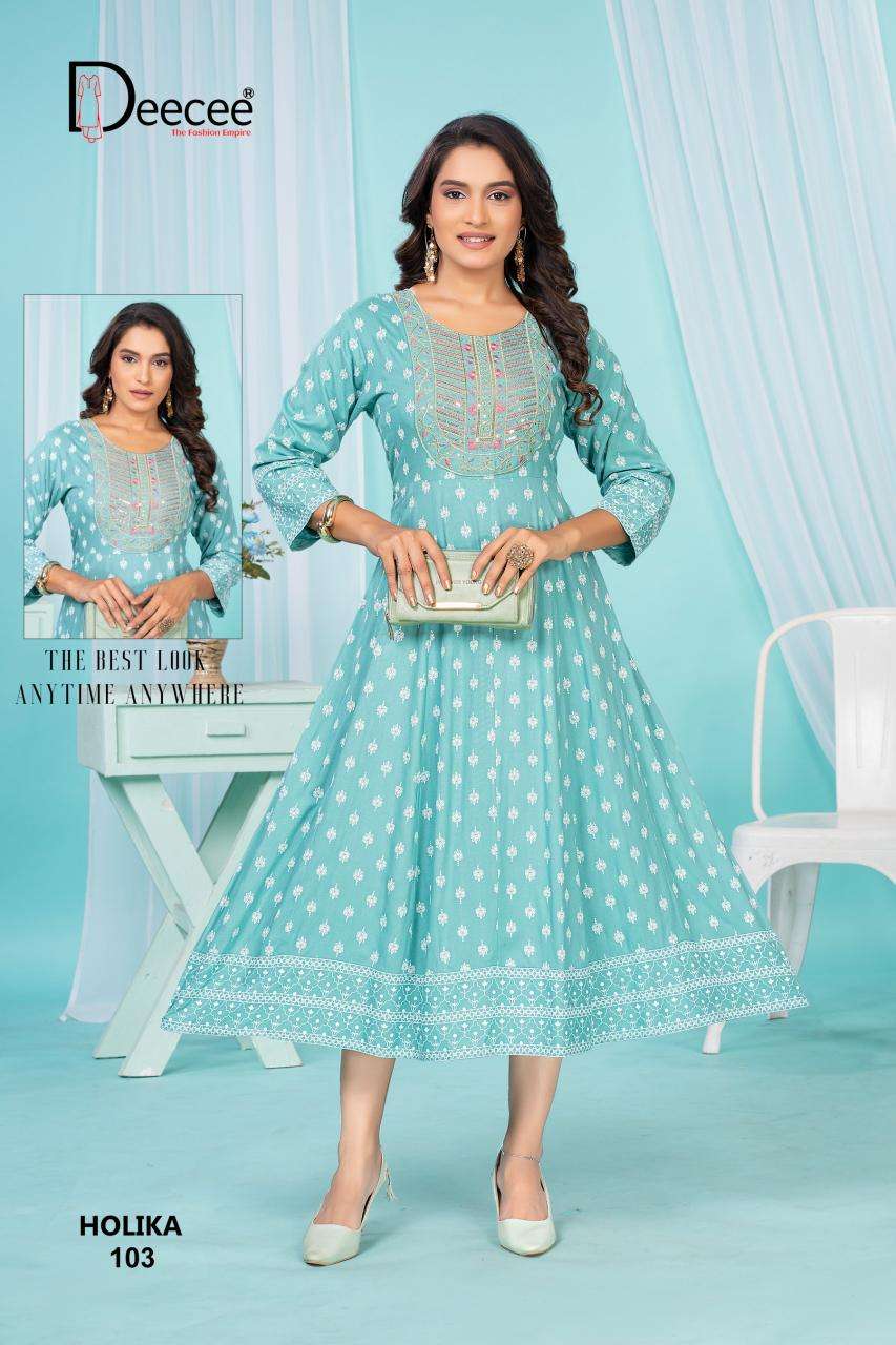 Deecee holika Affordable wholesale kurtis