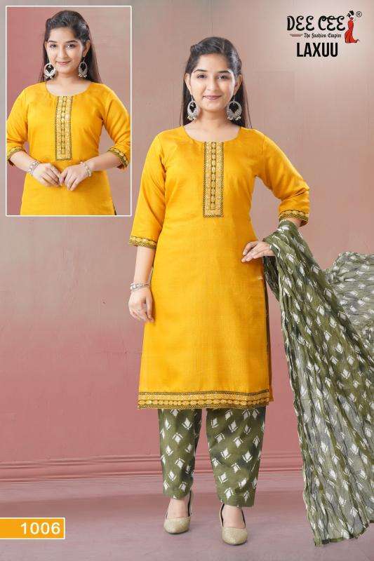 Deecee laxuu indian kurti pant set