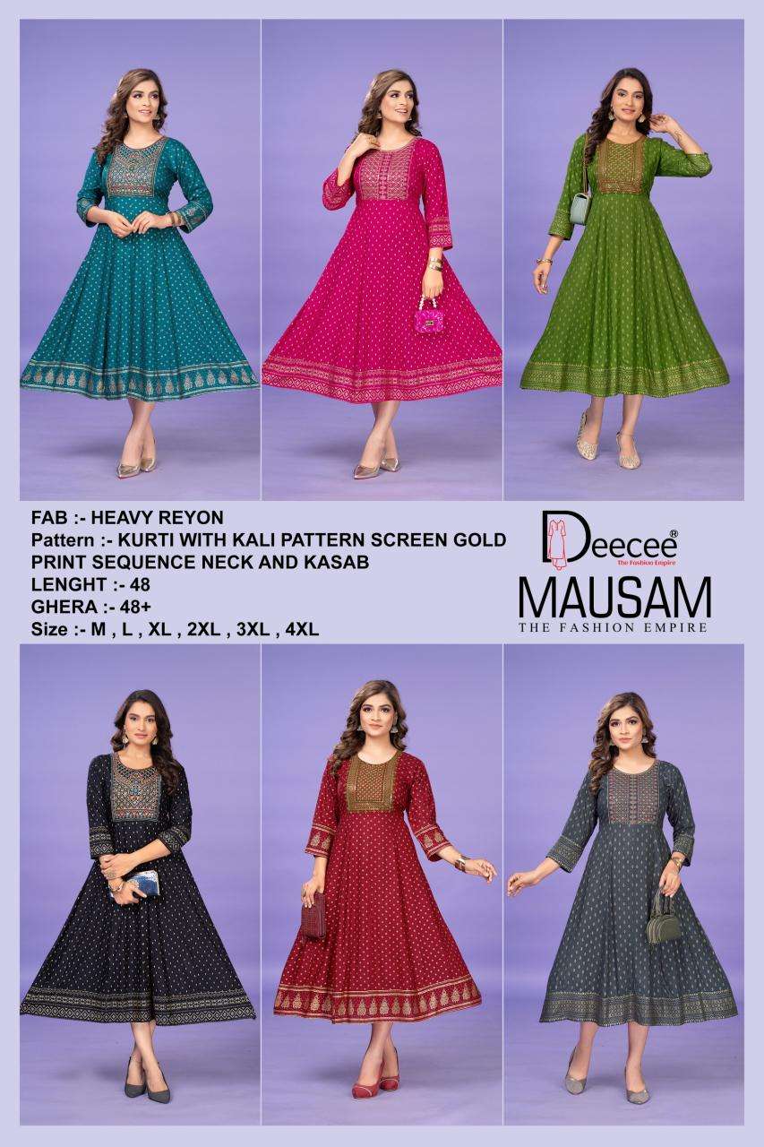 Deecee mausam Wholesale kurti manufacturers
