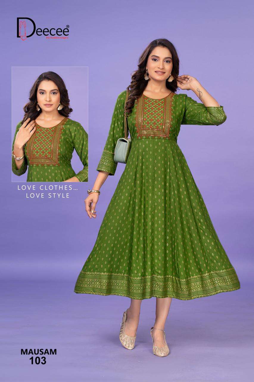 Deecee mausam Wholesale kurti manufacturers