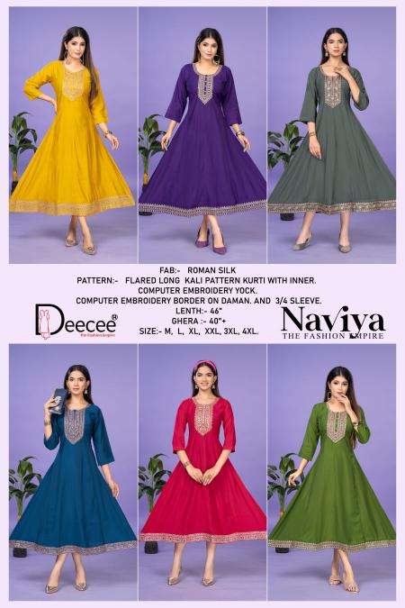 Deecee naviya wholesale kurtis