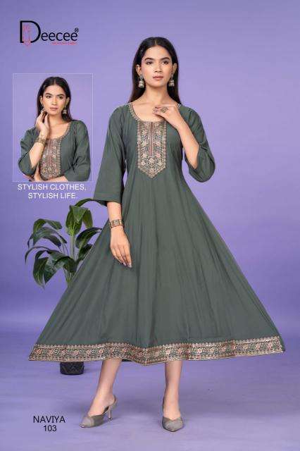 Deecee naviya wholesale kurtis