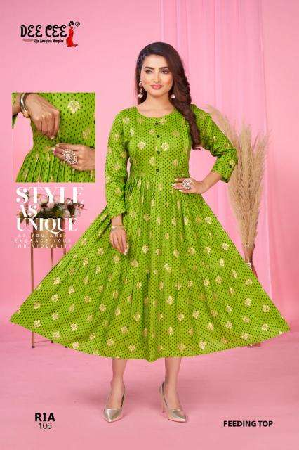 Deecee ria indian short kurtis