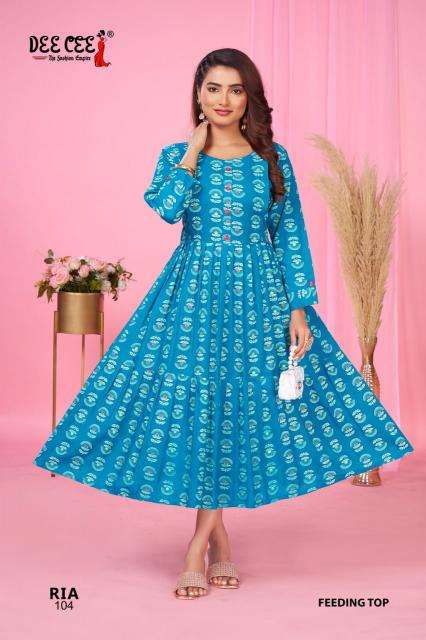 Deecee ria indian short kurtis