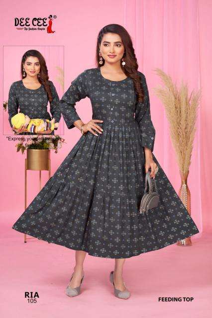 Deecee ria indian short kurtis