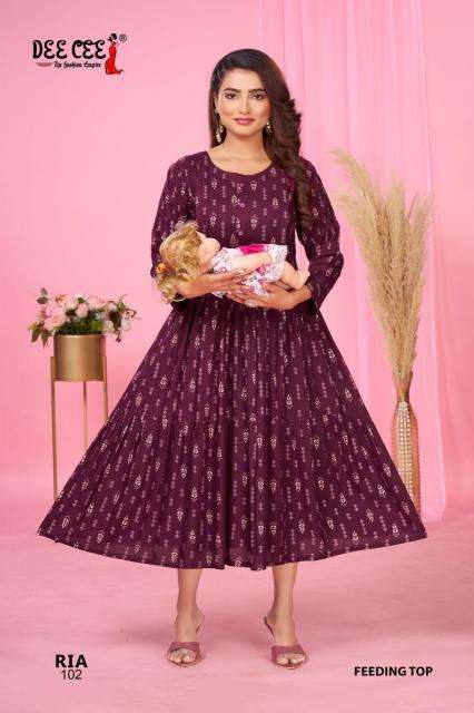 Deecee ria indian short kurtis