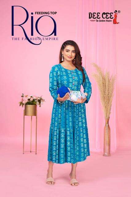 Deecee ria indian short kurtis