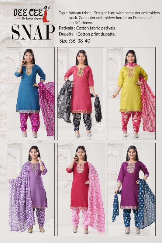 Deecee snap indian party wear short kurtis