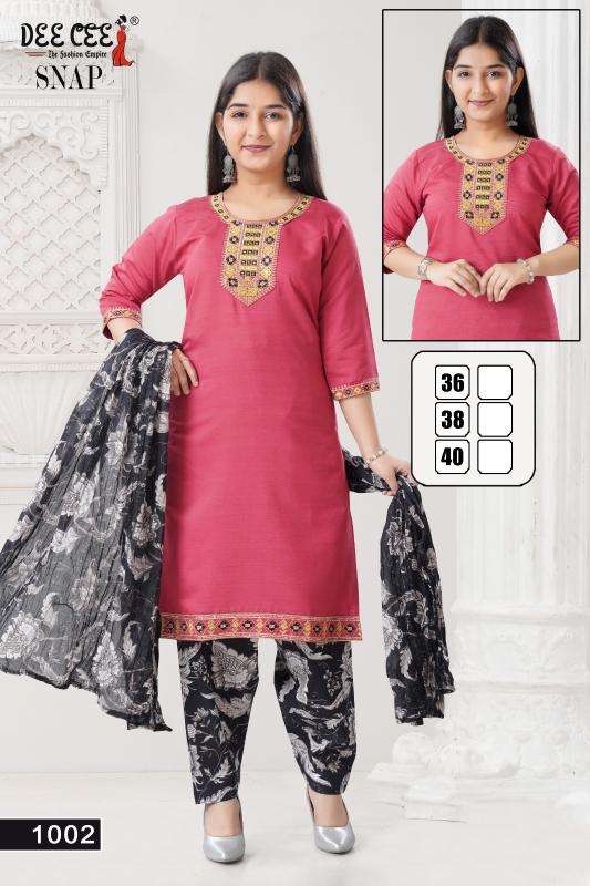 Deecee snap indian party wear short kurtis