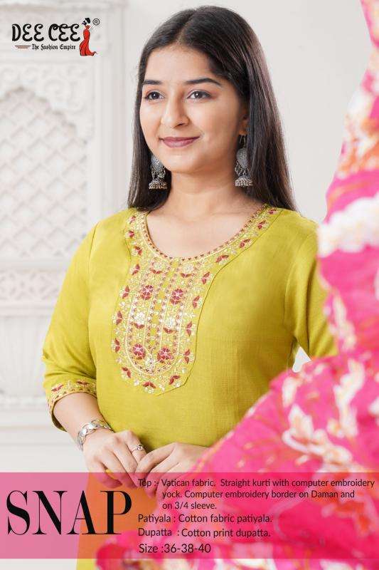 Deecee snap indian party wear short kurtis
