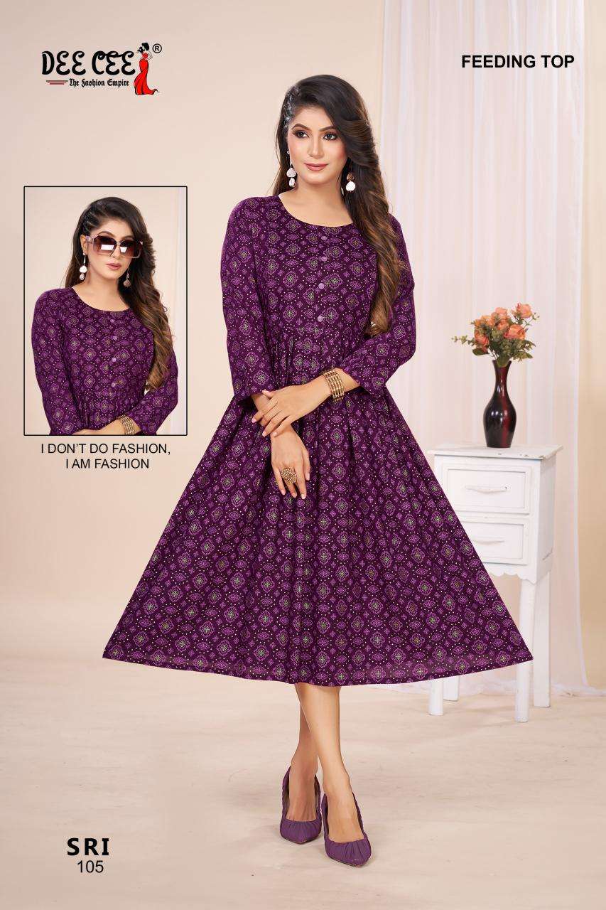 Deecee sri indian short kurti tops uk