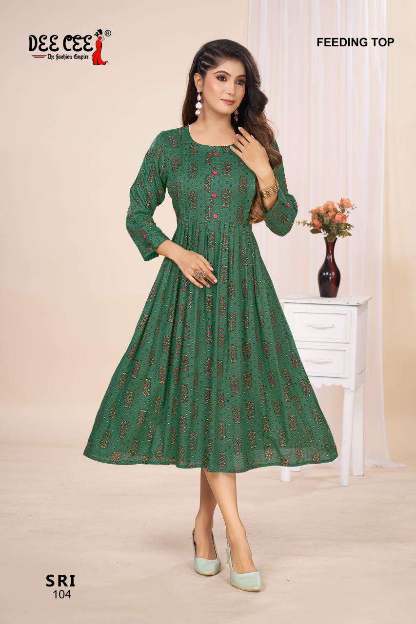 Deecee sri indian short kurti tops uk
