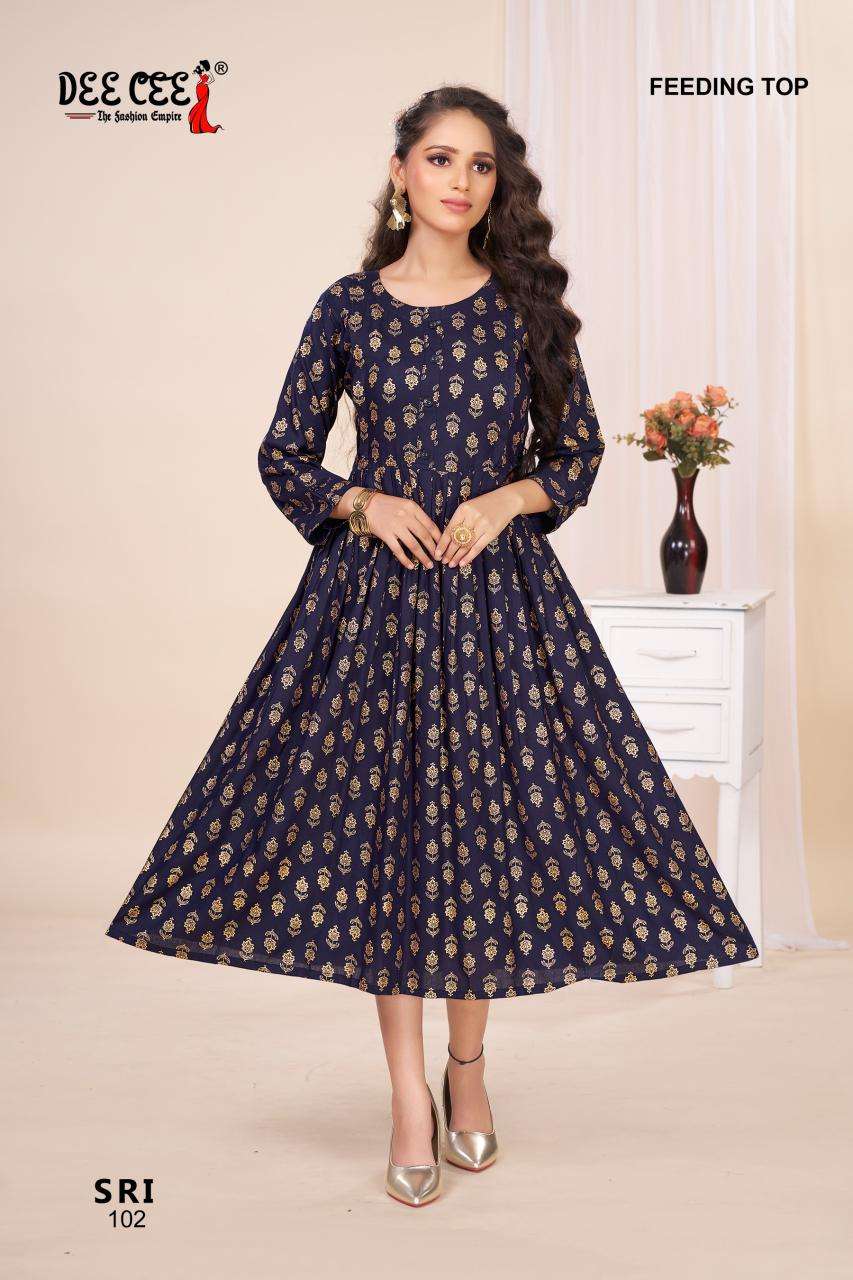 Deecee sri indian short kurti tops uk