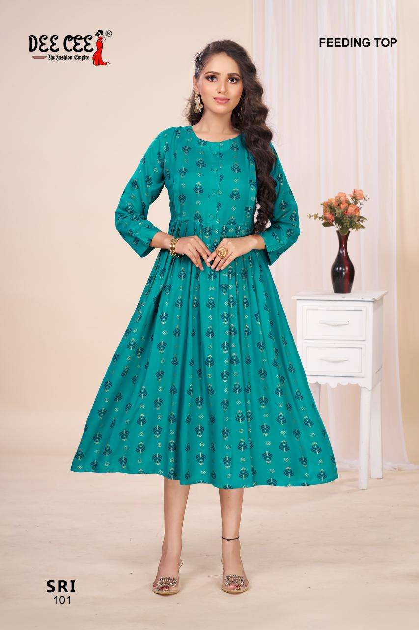 Deecee sri indian short kurti tops uk