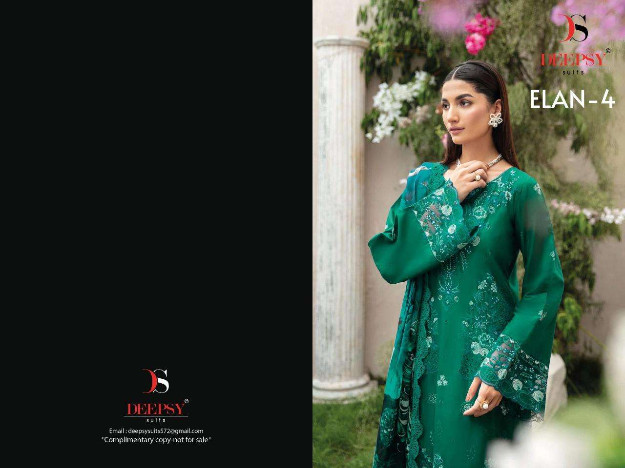 Deepsy suits elan lawn 25-4 Salwar Kameez market in Ahmedabad