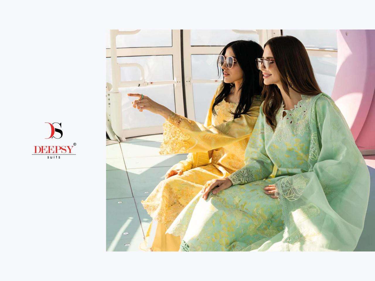 Deepsy suits rangrasiya lawn 25-3 Wholesale dress materials in surat