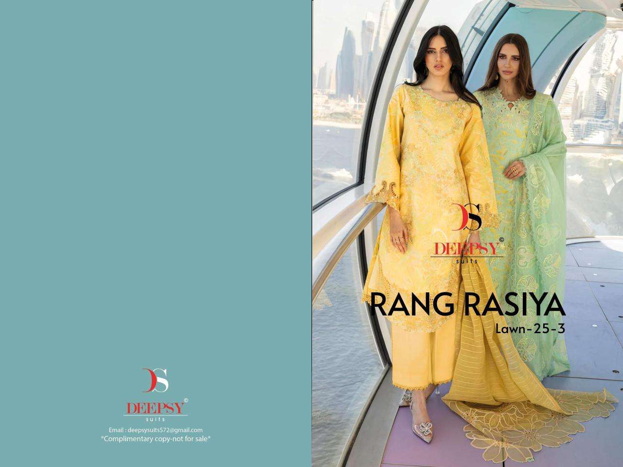 Deepsy suits rangrasiya lawn 25-3 Wholesale dress materials in surat
